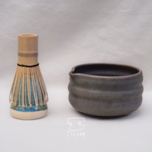 Set Matcha Ceremonial Gris + celeste