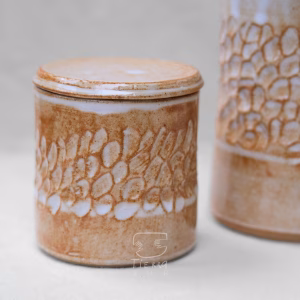 Alternative view of Juego Porta Utensilio + Salero Relieve